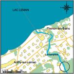 Fig. 2 - Plan de situation du projet d’Anthy-sur-Léman.