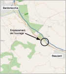 Fig. 40 - Plan de situation de l’ouvrage.